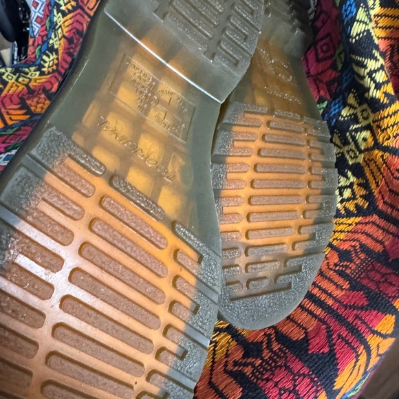 Dr. Martens Black Boots with Yellow Accents - Picture 4 of 5